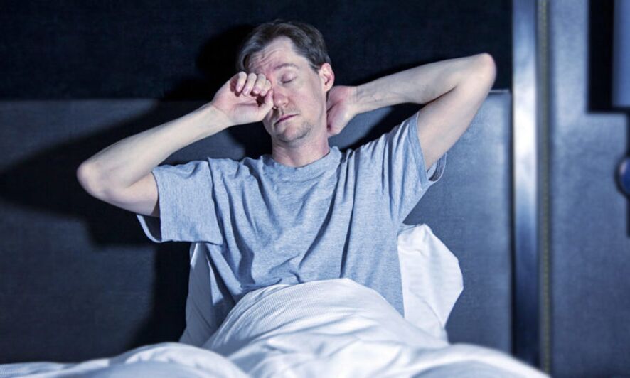 Insomnia in the rejection of smoking