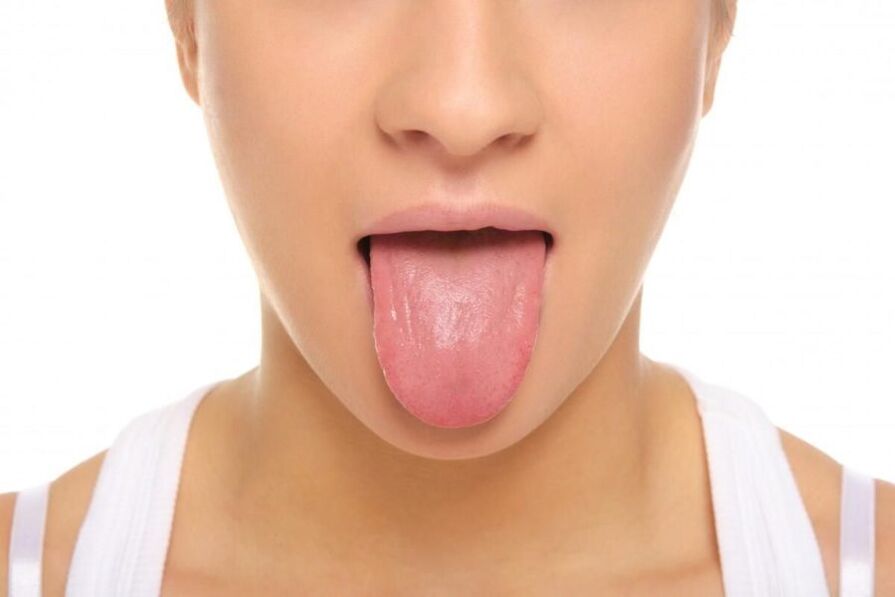 burning of the tongue when smoking is stopped