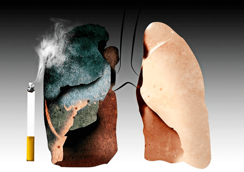 to which smoking leads