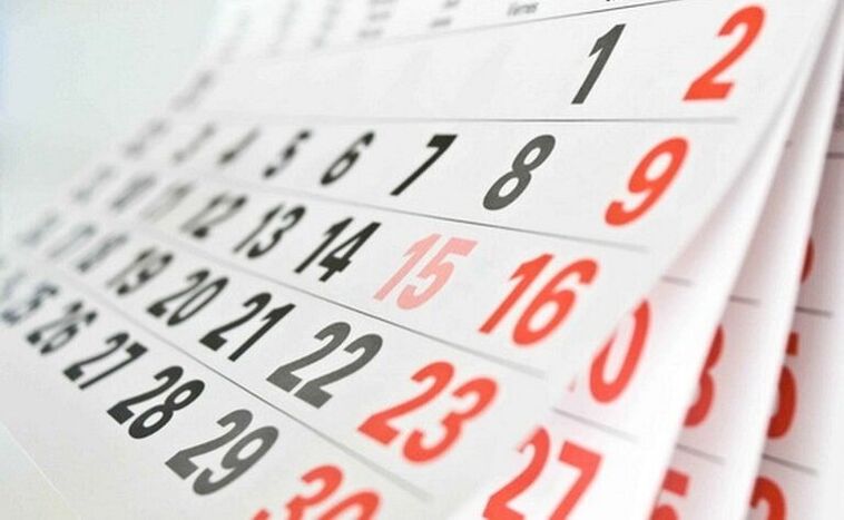 smoking cessation calendar